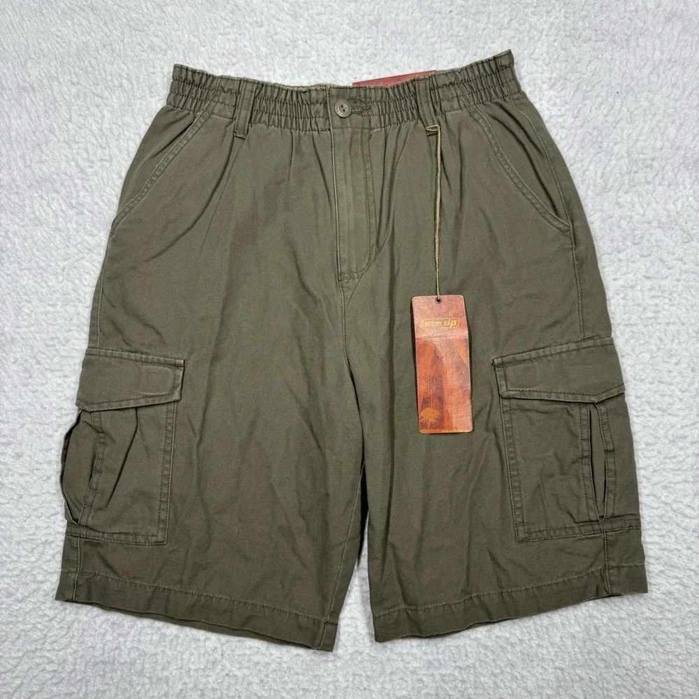 NWT Urban Pipeline Cargo Shorts Green Youth Boys Size Large